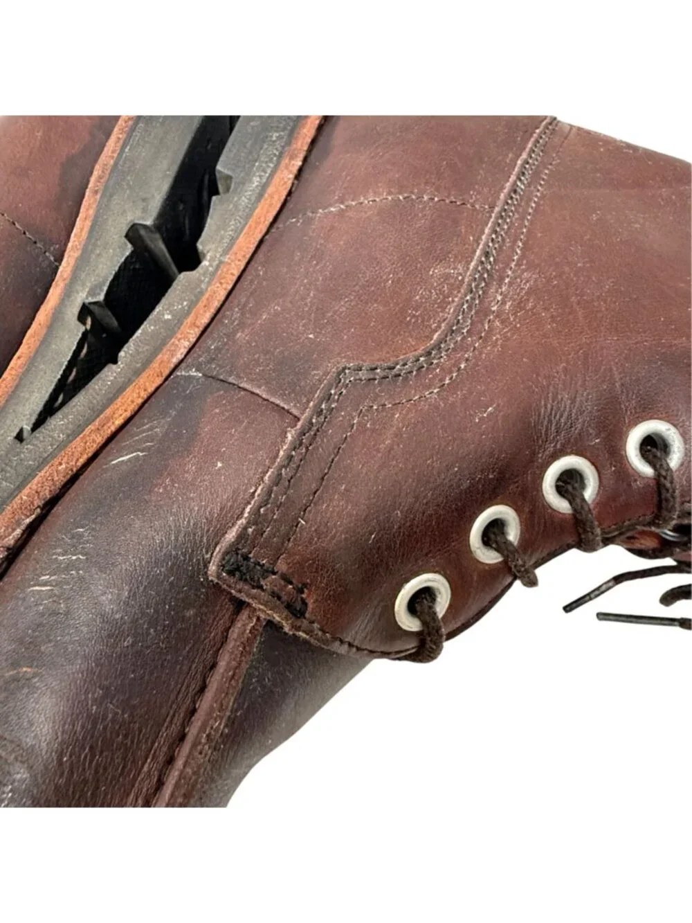 Timberland Mens Boots Size 12 Brown Leather Lace Up Earthkeepers Outdoor 81515